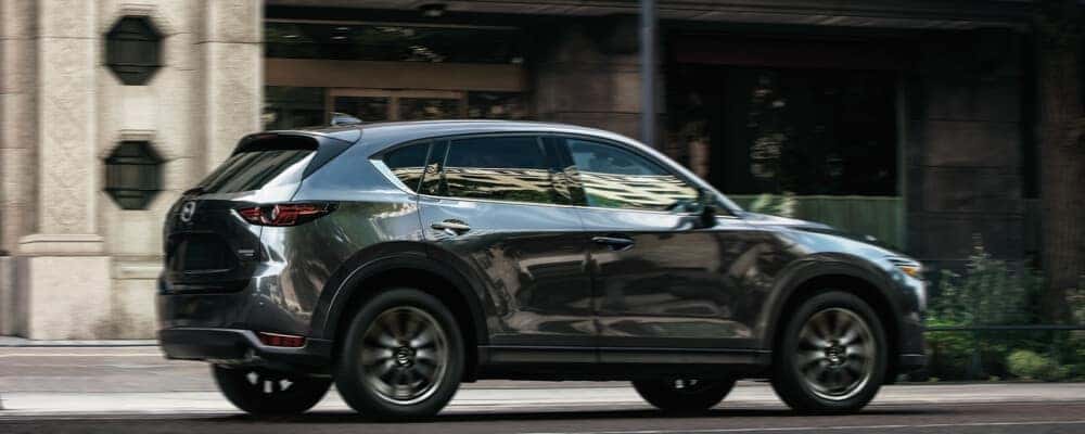 2021 Mazda CX-5 parked on city street