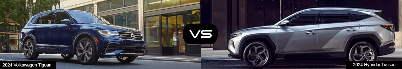 2024 Hyundai Tucson vs. Volkswagen Tiguan | Lynchburg VA | Roanoke