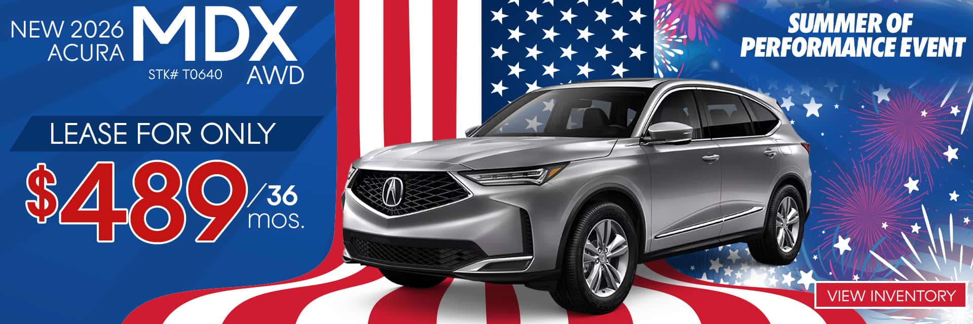 New 2026 Acura MDX AWD