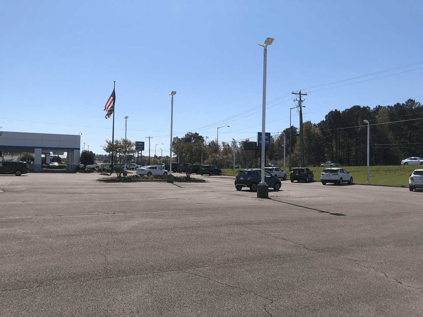 Guntersville Chevy for Sale | Lot may look empty, but we can still get you into a new Chevy!