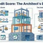 Be the Architect of your Credit Score Infographic