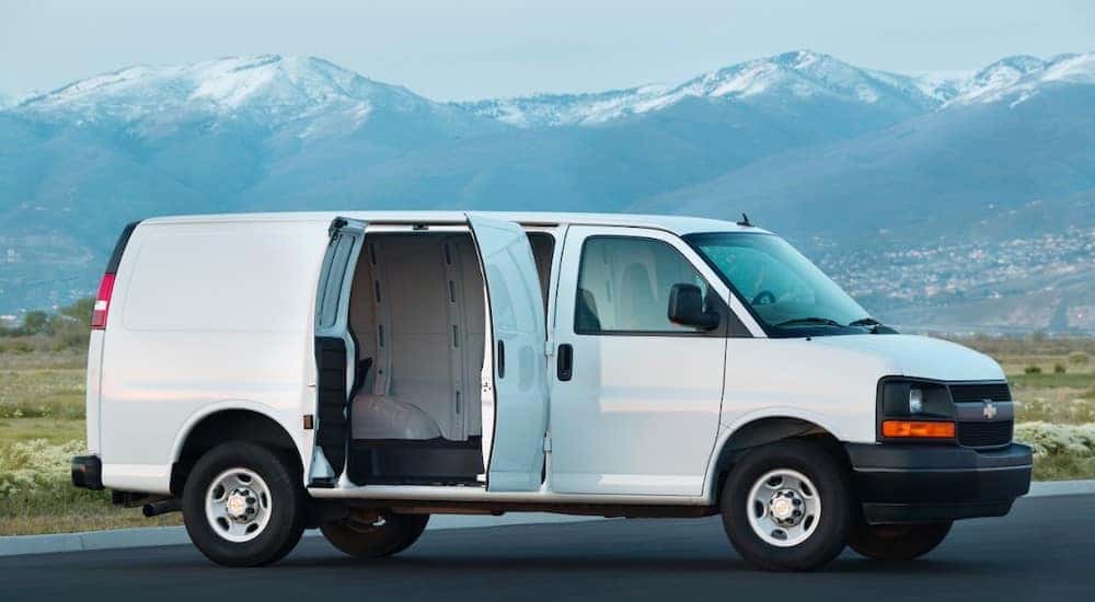 Chevy sales white van