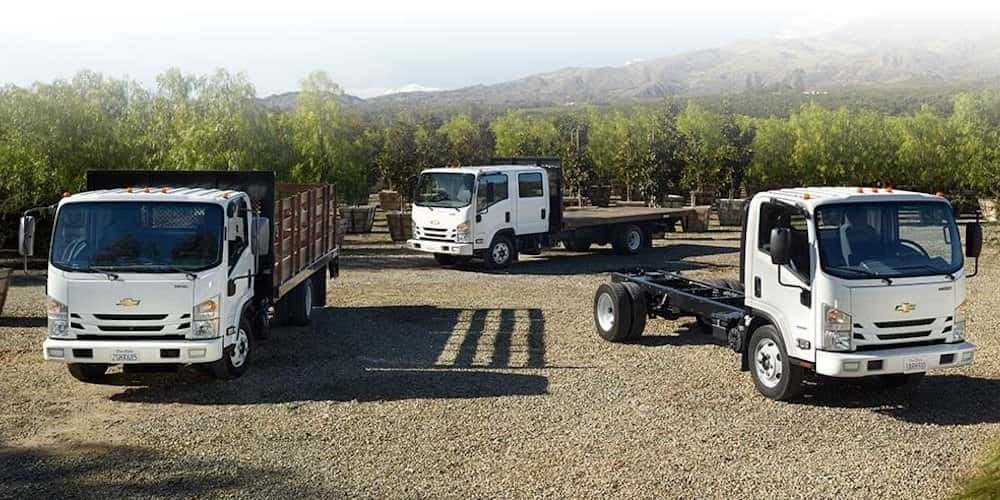 new chevy commercial trucks