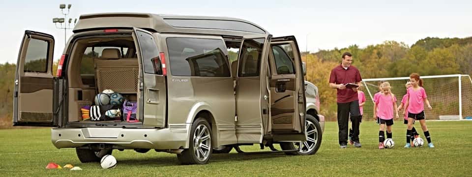 chevy luxury vans