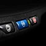 3 button onstar mirror configuration with green indicator light