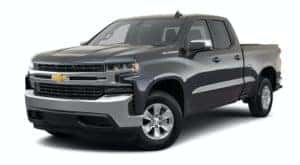 A black 2022 Chevy Silverado 1500 is angled left.