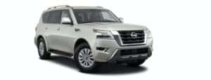 A grey 2022 Nissan Armada is angled right.