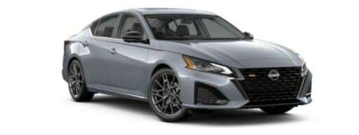 A grey 2023 Nissan Altima SR is angled right.