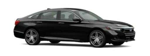 Black 2024 Honda Accord angled right