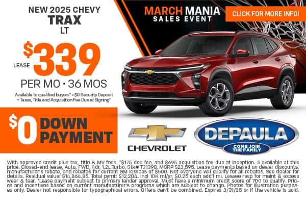 2025 Chevy Trax LT  