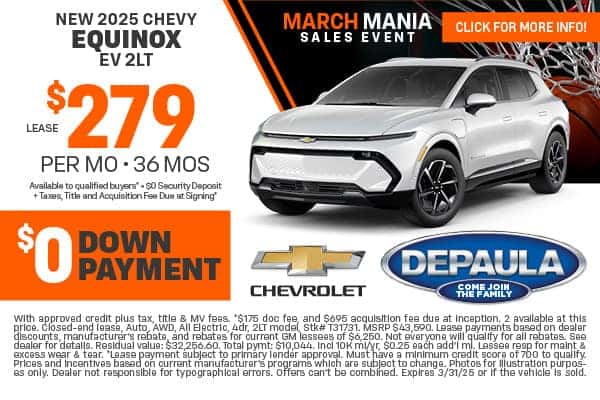 New 2025 Chevy Equinox 2LT