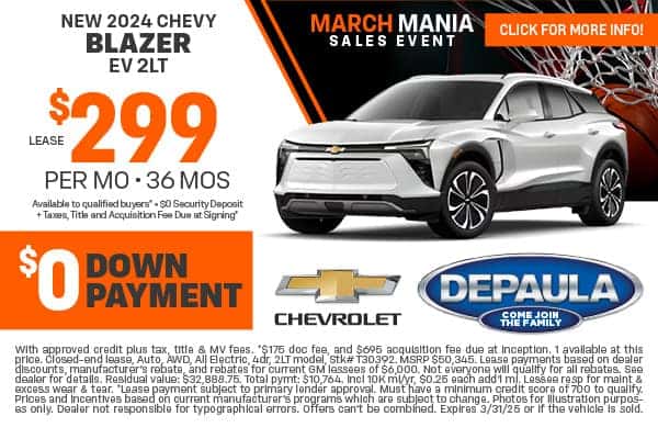 New 2024 Chevy Blazer EV 2LT
