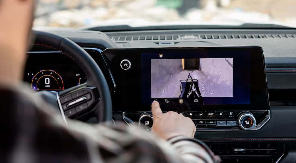 Backup camera on a 2025 Chevy Colorado