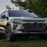 A green 2025 Chevy Trax for sale near Latham