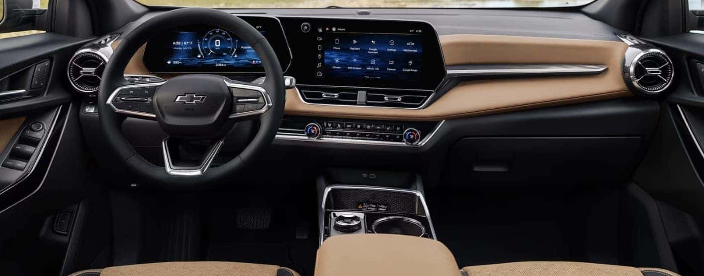 Infotainment screen in a 2025 Chevy Equinox