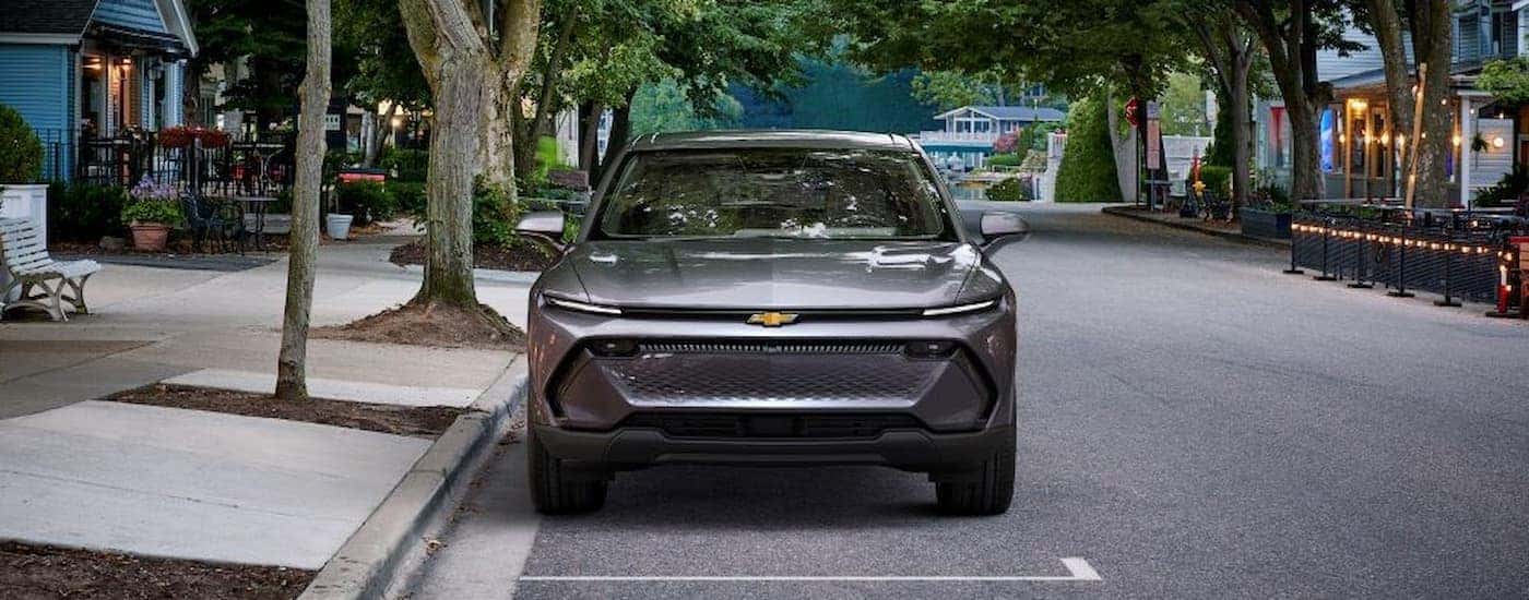 A gray 2025 Chevy Equinox EV 1LT for sale near Colonie