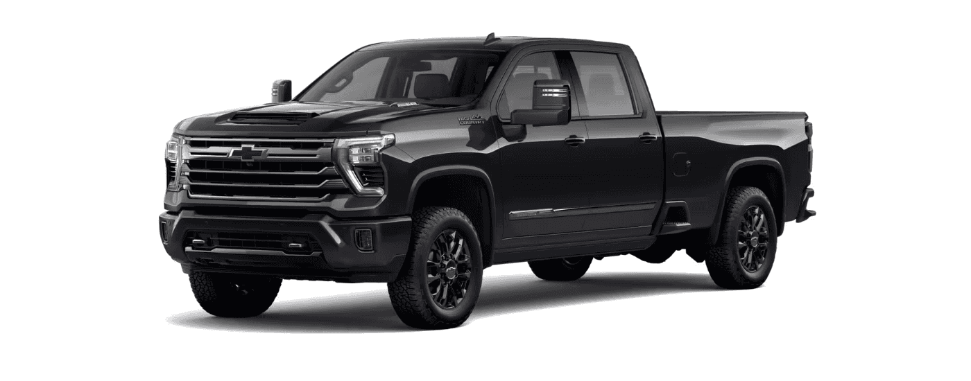 Black 2026 Chevy Silverado 3500 angled to the left