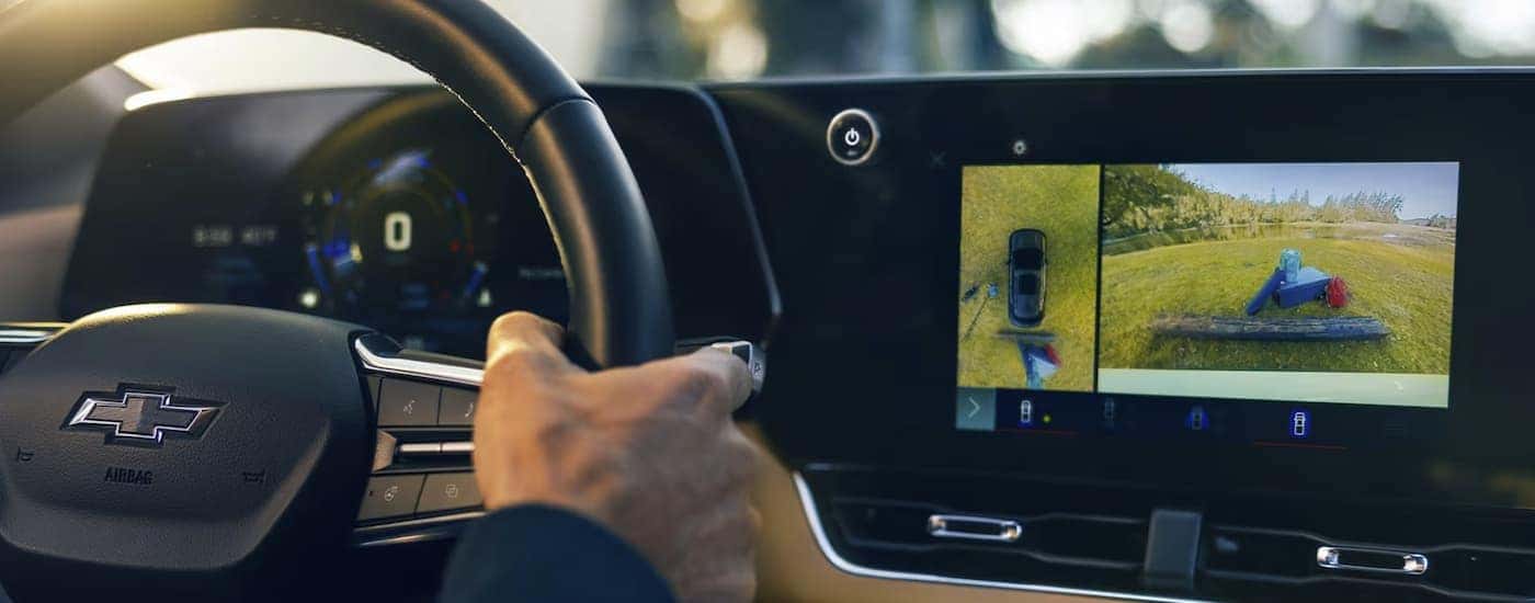Backup camera display on a 2026 Chevy Equinox