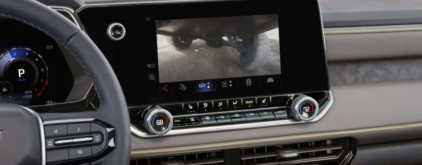 Underbody camera on the 2026 Chevy Colorado