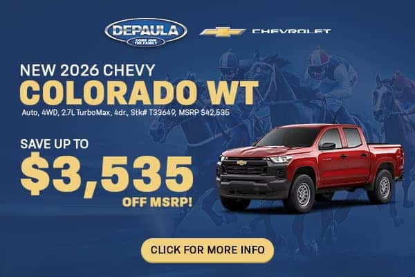 NEW 2026 CHEVY COLORADO WT