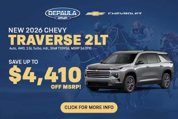 NEW 2026 CHEVY TRAVERSE 2LT
