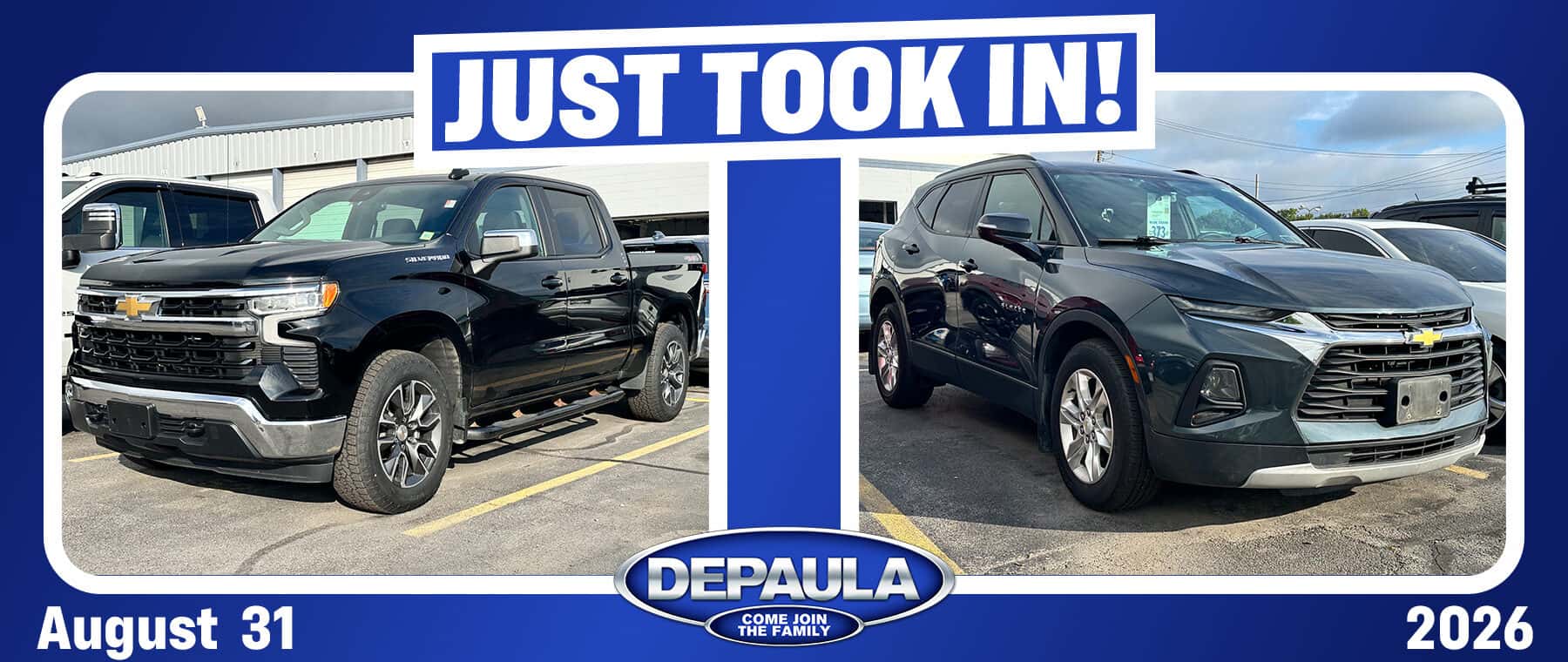chevy silverado, chevy traverse, new inventory