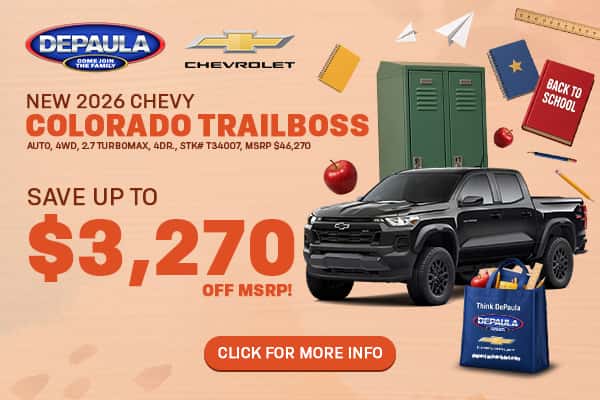 NEW 2026 CHEVY COLORADO TRAILBOSS