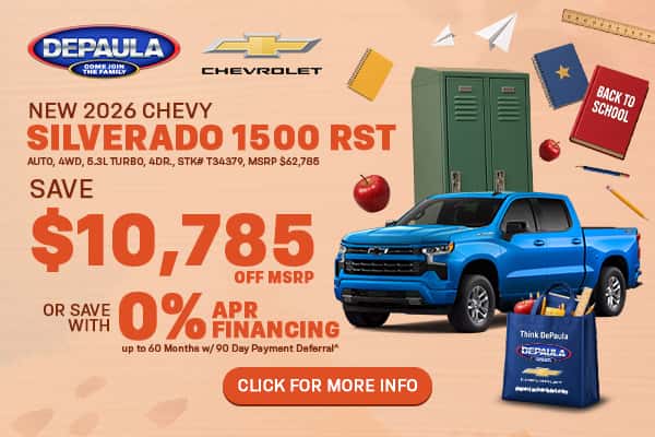 NEW 2026 CHEVY SILVERADO 1500 RST