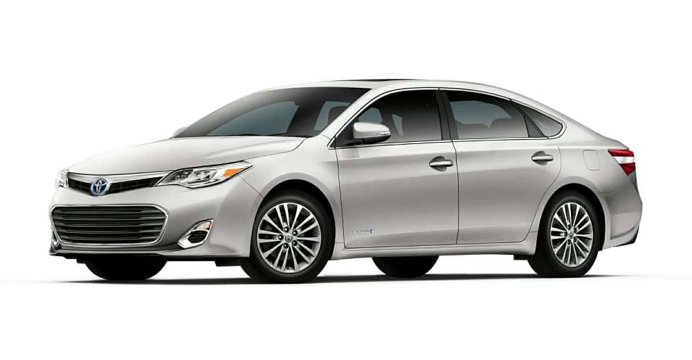2014 Toyota Avalon Hybrid Model on White