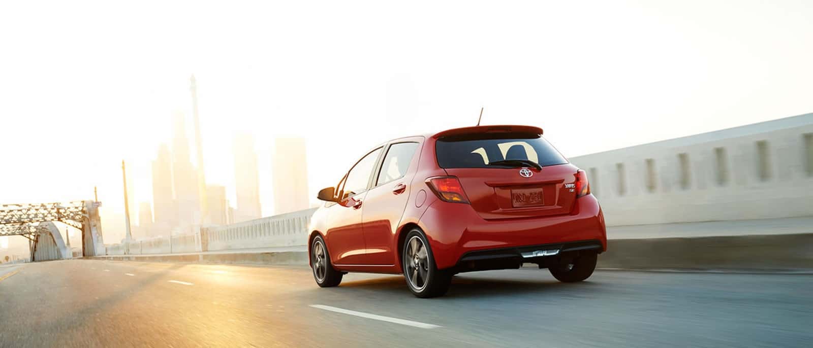 2016 Toyota Yaris Rear