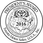 President's Award 2016