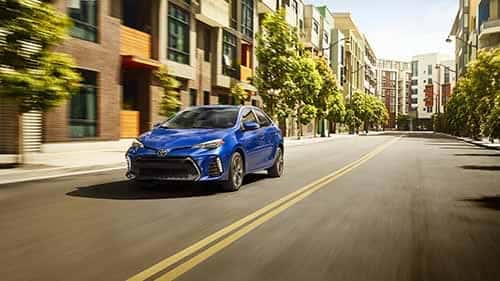 2018 Toyota Corolla driving