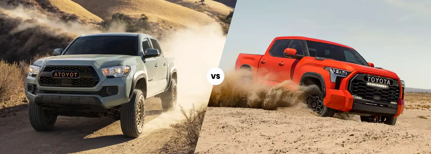 2022 Toyota Tacoma Vs. 2022 Toyota Tundra | Compare Toyota Trucks At ...