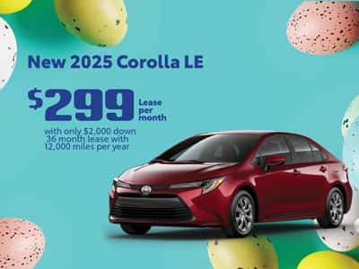 New 2025 Corolla LE