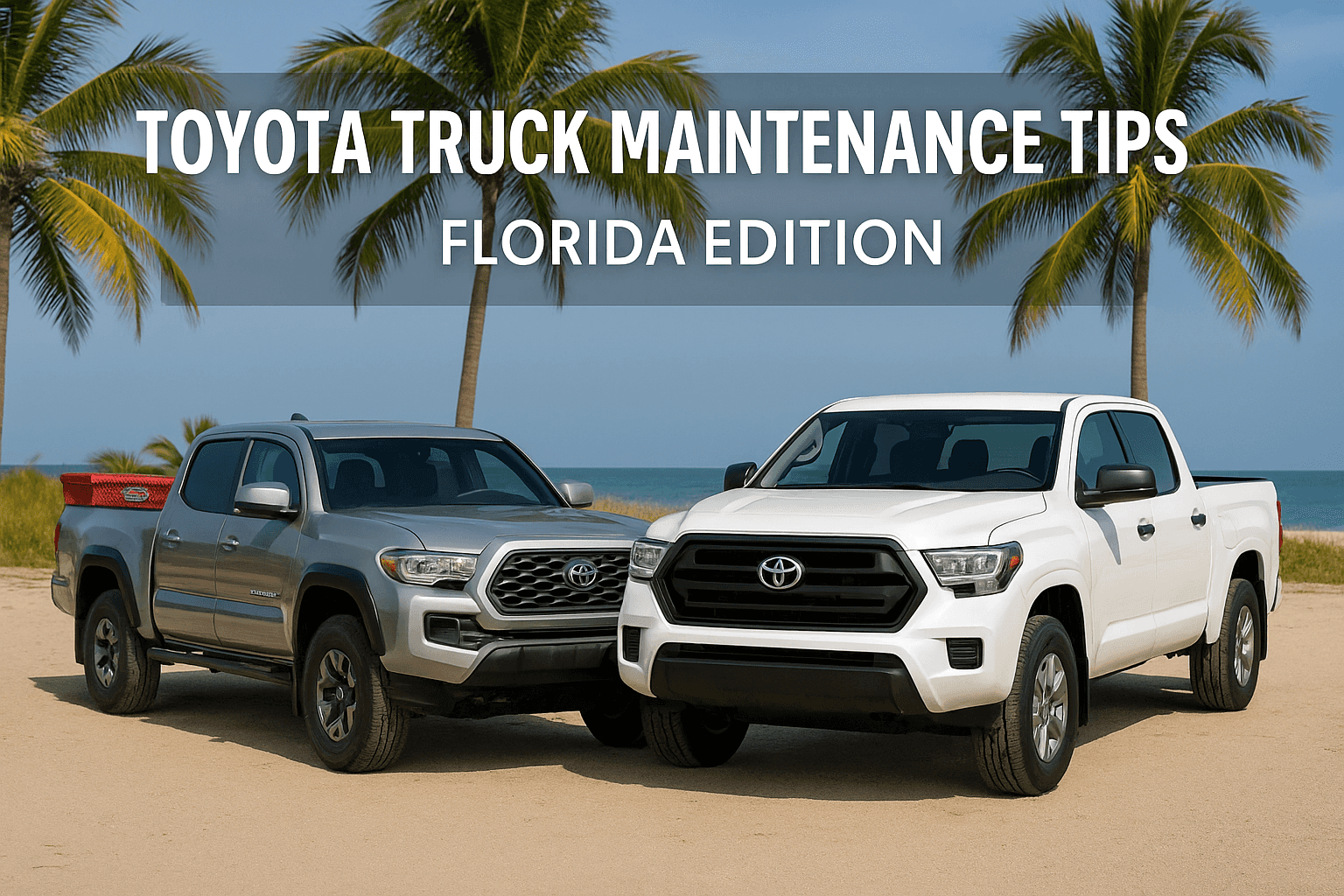 2025 Toyota Truck Maintenance Tips Every Florida Driver Should Know