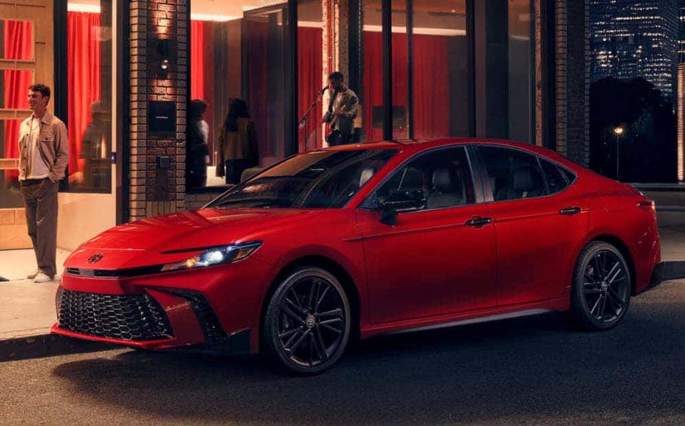 2026 toyota camry exterior midsize sedan design