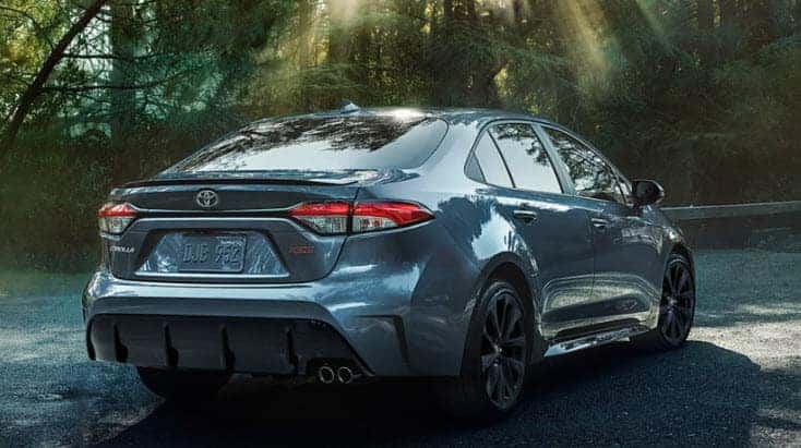 2026 toyota corolla exterior compact sedan profile