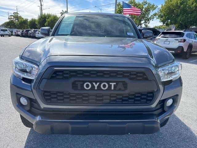 front view of a used toyota tacoma truck