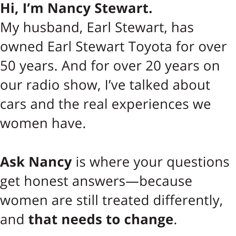ask nancy