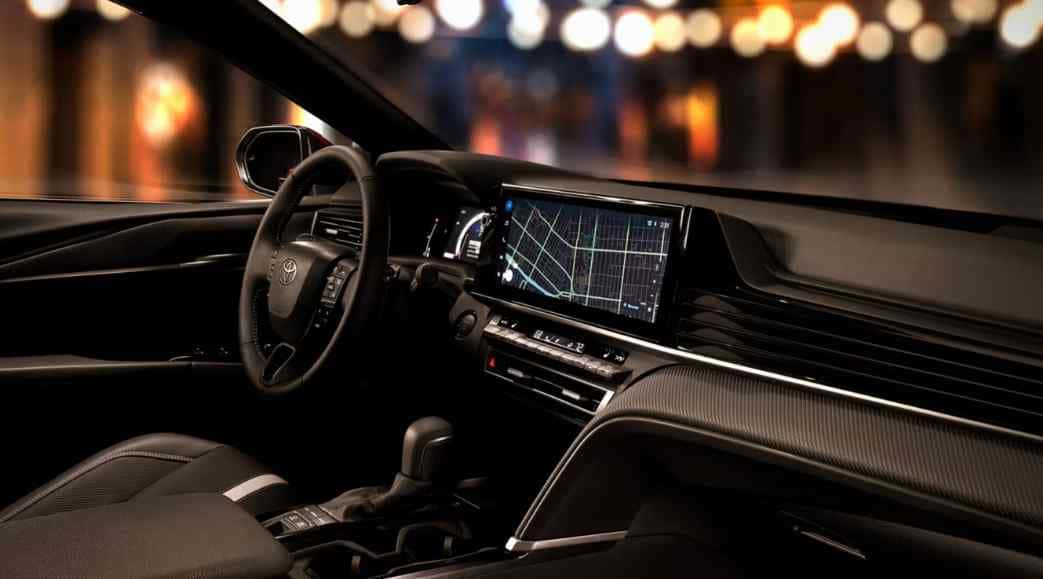 2026 Toyota Camry interior dashboard and touchscreen