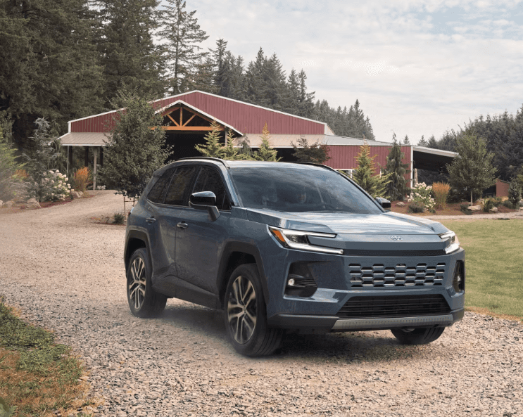 2026 Toyota RAV4 exterior front three-quarter view