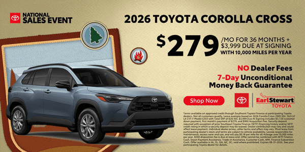 2026 Toyota Corolla Cross  Lease Offer