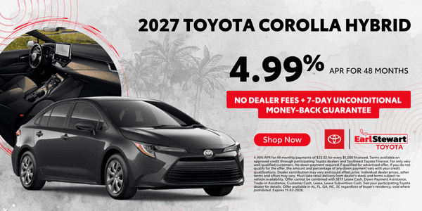 2026 Toyota Corolla Hybrid Finance 