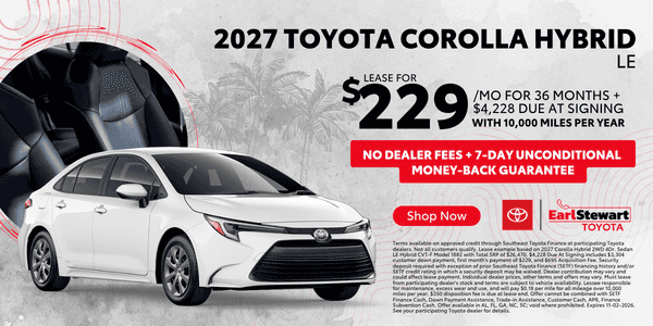 2026 Toyota Corolla Hybrid Lease