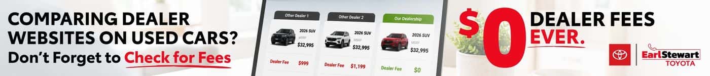 revised fees banner used