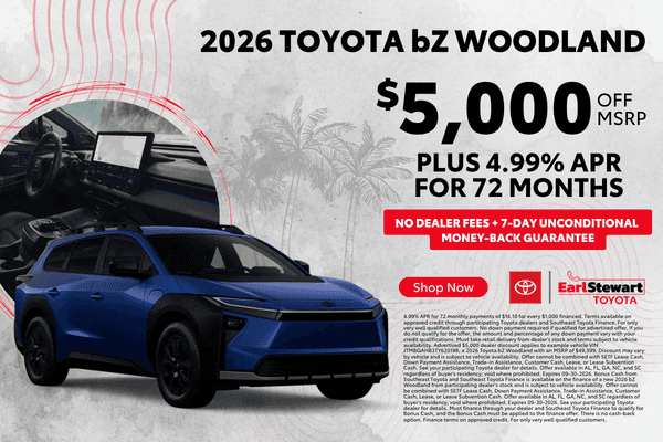 2026 Toyota bZ Finance Offer