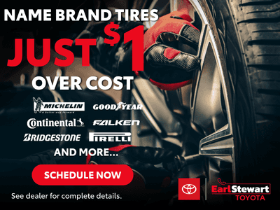 Name Brand Tires $1 Over Cost