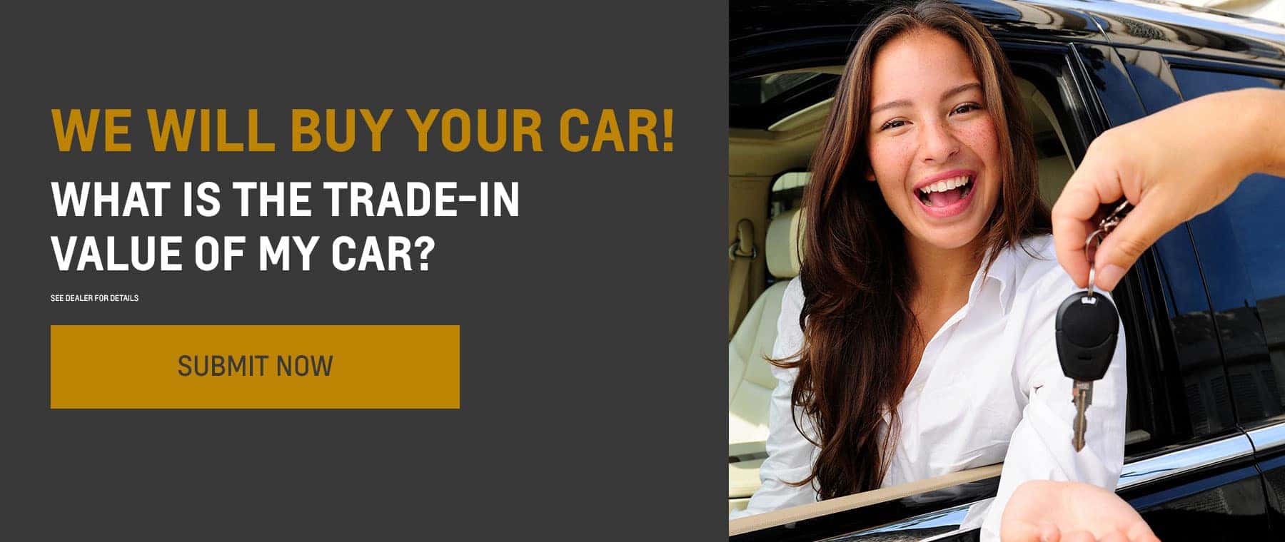 We will buy your car!