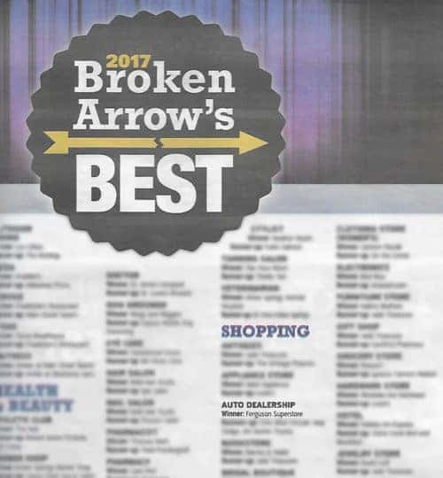 Ferguson Superstore Voted Broken Arrow's Best Auto Dealership Two Years