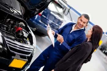 Honda Mechanic Repairing Honda Vehicle